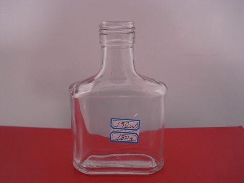 扁酒瓶-徐州玻璃瓶厂